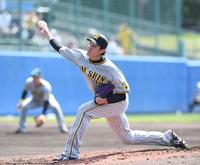 　２回を無失点に抑えた藤浪（撮影・棚橋慶太）