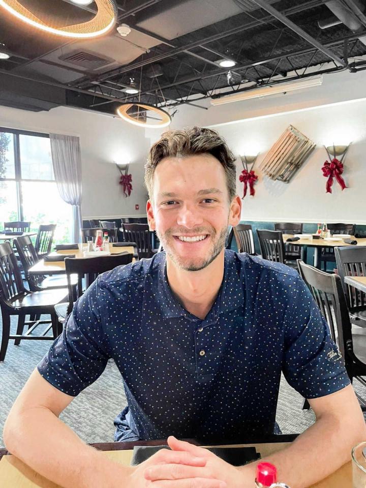 　阪神入団が決まったケラー（球団提供）