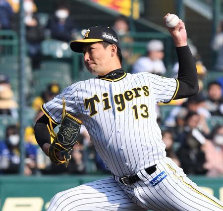 　７回を無失点に抑える岩崎（撮影・田中太一）