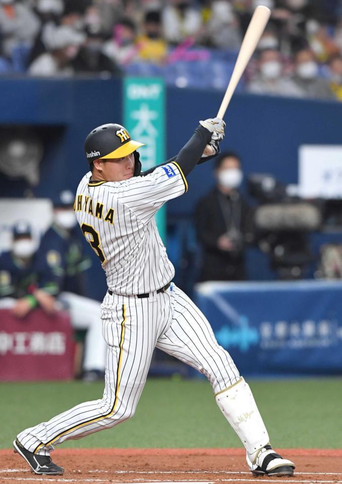 　長打力を期待される大山
