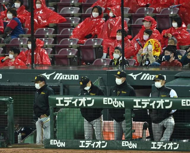 開幕６連敗の阪神 矢野監督 もちろんリュウも必死にやっているだろうし 試合後の一問一答 阪神タイガース デイリースポーツ Online