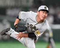 ７回を無失点に抑える桐敷（撮影・田中太一）