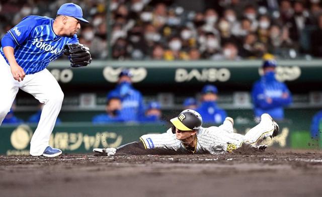 阪神・小幡 気迫ヘッスラで貴重な追加点 初先発で「絶対にやってやろうと」