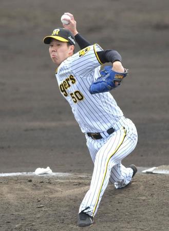 　２日のウエスタン・オリックス戦で好投した青柳