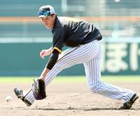 　ノックを受ける藤浪