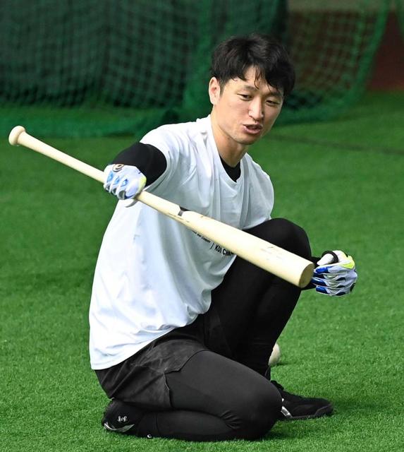 阪神タイガース 近本光司 支給 バット npb 実使用でない - バット