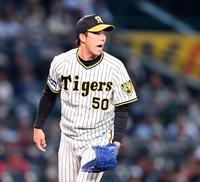 １回、青柳は坂本に先制適時打を許す（撮影・山口登）