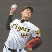 　先発し、力投する才木（撮影・田中太一）