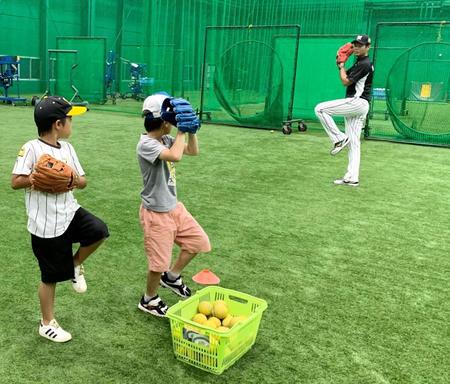 　タイガースアカデミーによるベースボールスクール