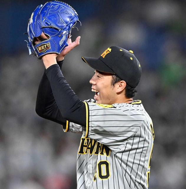 阪神・青柳　プロ２度目完封　六回無死二塁で山田、村上連続Ｋ斬り　ビジター連敗も止めた