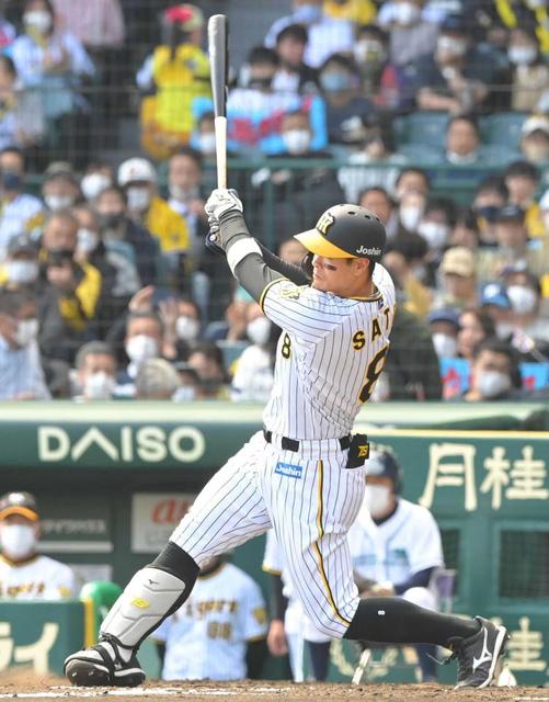 阪神・佐藤輝　大野雄撃ちから波に乗る　あるぞ４番復帰！昨季５打数２安打１本“お得意さま”