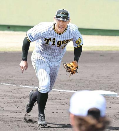 　1軍に昇格した原口