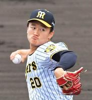 　力投する森木（撮影・高部洋祐）