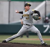 　先発し力投する村上（撮影・石井剣太郎）