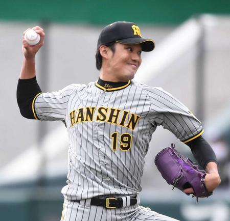 　２回５奪三振と好投した藤浪（撮影・石井剣太郎）