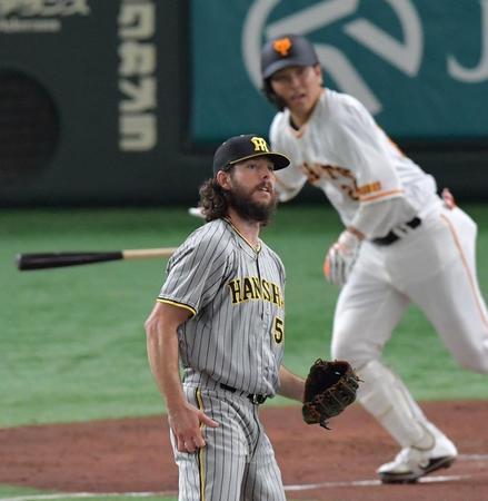 　２回、大城に左前に適時打を浴びたウィルカーソン（撮影・佐々木彰尚）