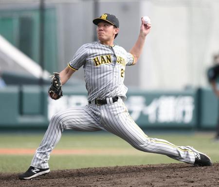 力投する伊藤将（撮影・石井剣太郎）