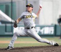 力投する伊藤将（撮影・石井剣太郎）