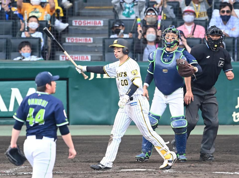 阪神が今季初のサヨナラ勝ち 山本押し出し四球で決着 超満員の甲子園が歓喜に 阪神タイガース デイリースポーツ Online