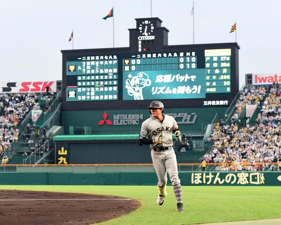 ２回、糸井は併殺に倒れる（撮影・山口登）