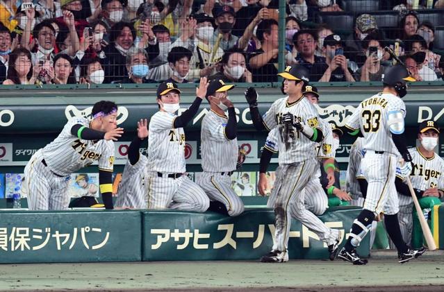 阪神3連勝！交流戦初戦で楽天・田中将から勝利 大山殊勲V打