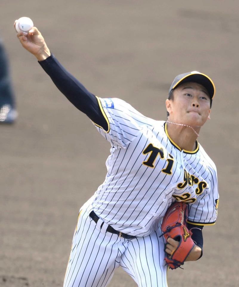 　先発し力投する森木（撮影・石井剣太郎）