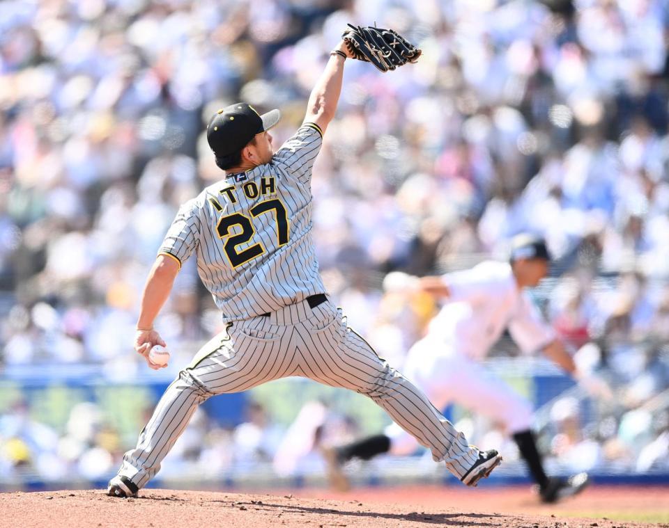 　地元千葉で先発した伊藤将（撮影・田中太一）