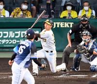 　２回、島田は空振り三振に倒れる（撮影・山口登）