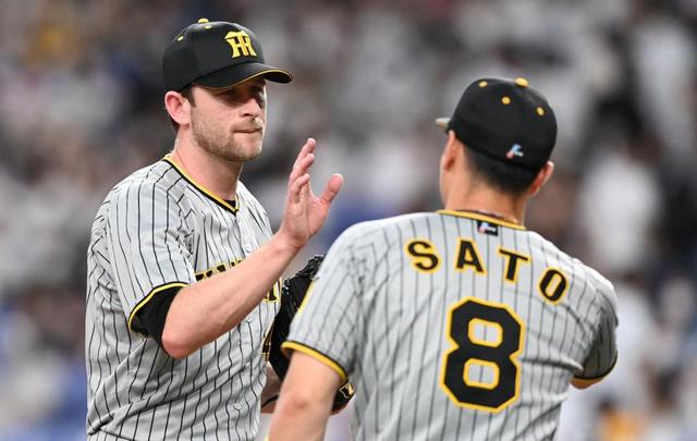 阪神・ガンケルが来日初完投で3勝目 九回2死から失点も9回5安打1失点、7奪三振