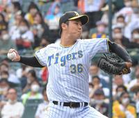 力投する浜地（撮影・高部洋祐）