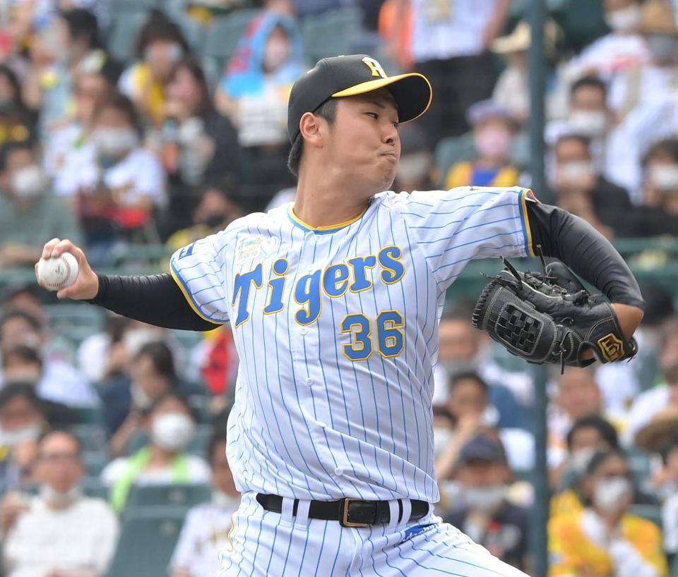 力投する浜地（撮影・高部洋祐）