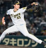 阪神・湯浅 出た！今季最速１５５キロ 球宴選出ありが投/阪神タイガース/デイリースポーツ online