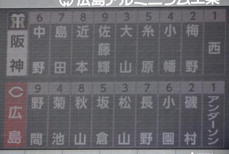 　スターティングメンバー（撮影・立川洋一郎）