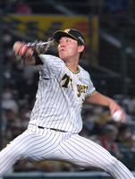 　力投する伊藤将（撮影・北村雅宏）