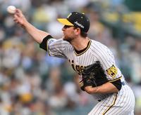 　先発のガンケル（撮影・田中太一）