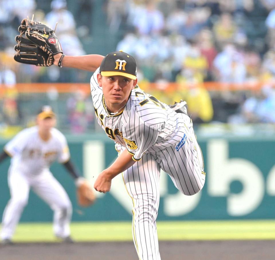 　７回１失点と粘りのピッチングを見せた伊藤将（撮影・高部洋祐）