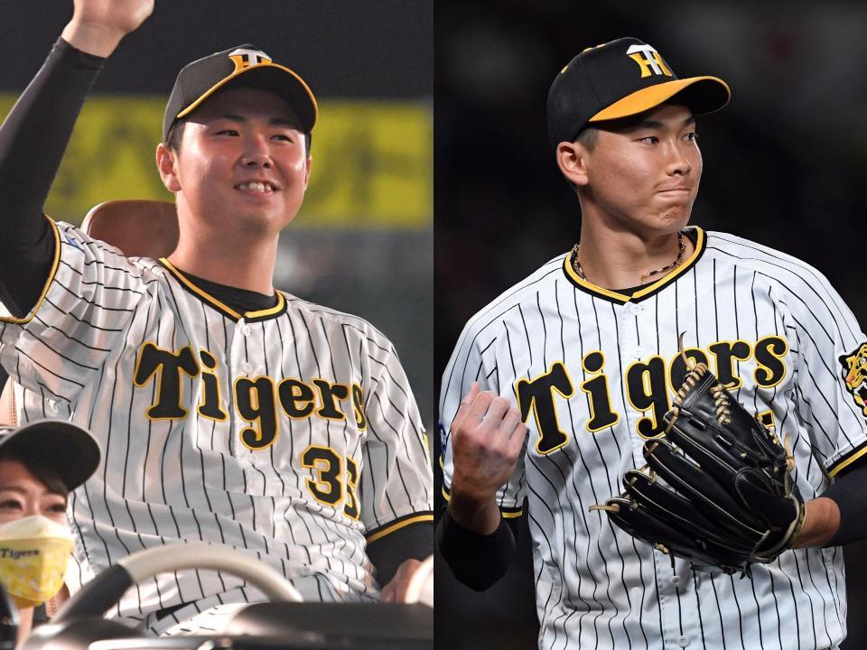 　浜地（左）と湯浅