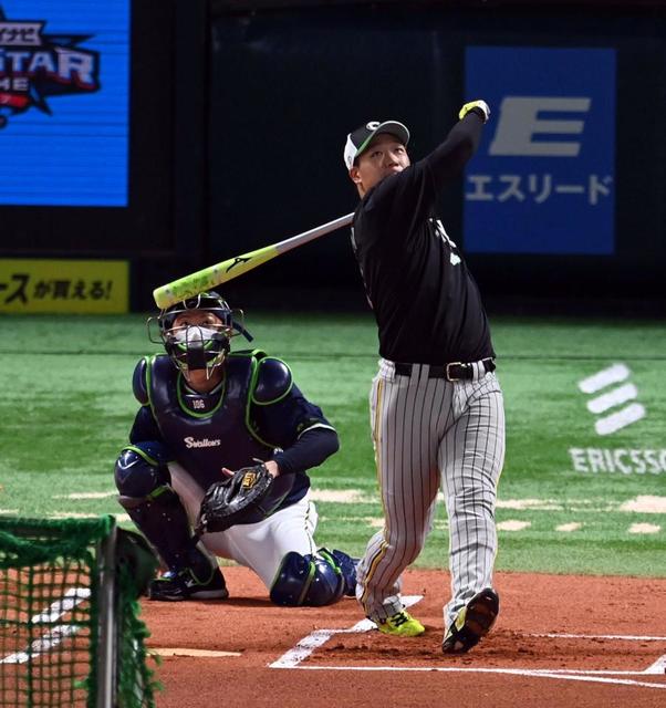 阪神 大山 豪快アーチ連発も ホームランダービーで山川に惜敗 阪神タイガース デイリースポーツ Online