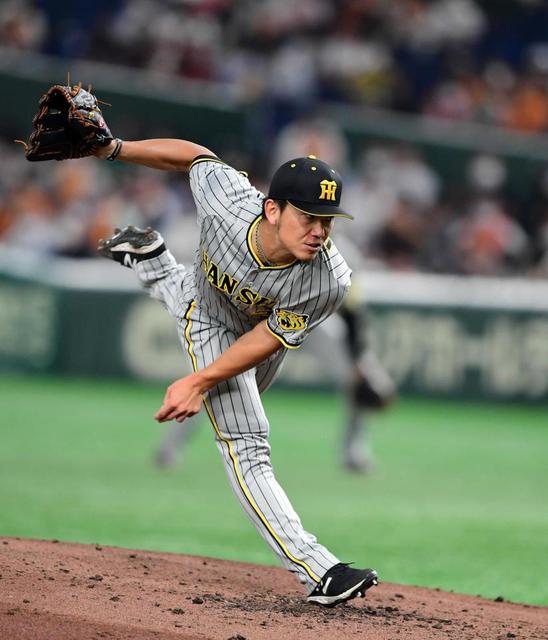 阪神・伊藤将　巨人戦３戦全勝　球団初３戦連続完封ならずも貯金３導いた