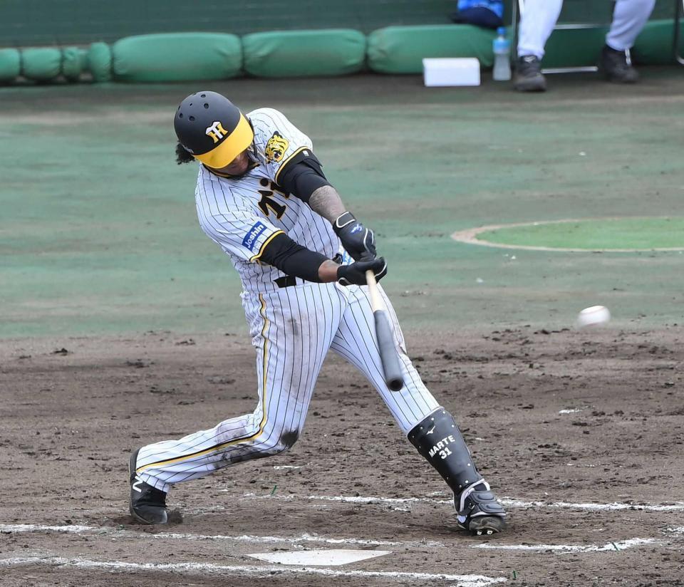 　２７日の２軍戦で２安打３打点と大暴れだったマルテ