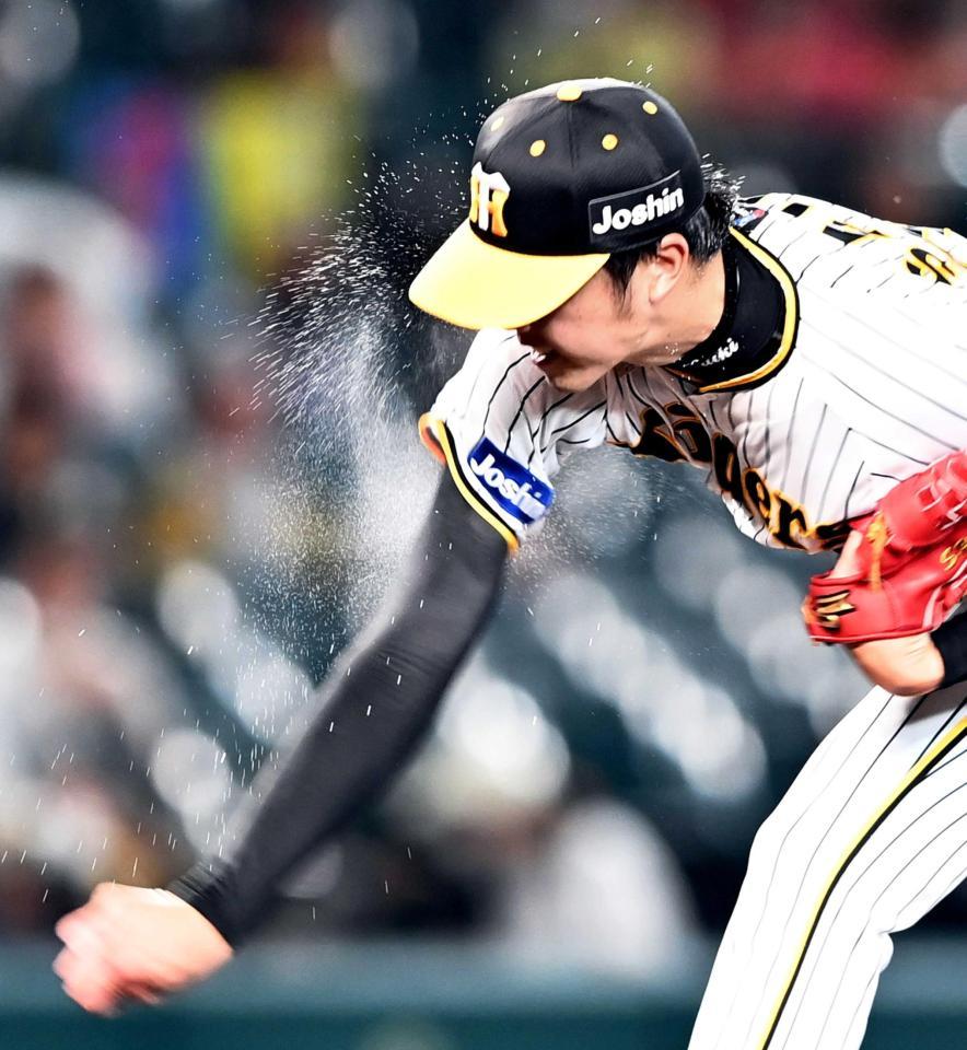 阪神・才木“プロ初完封” 雨でラッキー６回９Ｋ４勝目 「次は９回