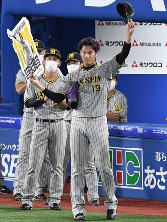 　１０００奪三振を記録した藤浪＝９日