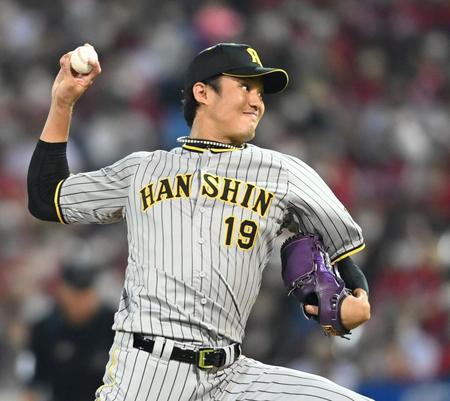 　９月２３日の広島戦で力投した藤浪