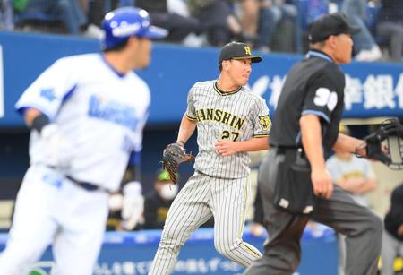 　５回、大和に先制の適時打を打たれた伊藤将（撮影・堀内翔）