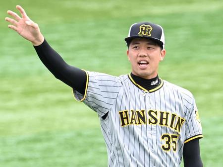 　虎党の夢を背負って第３戦に先発する才木（撮影・田中太一）