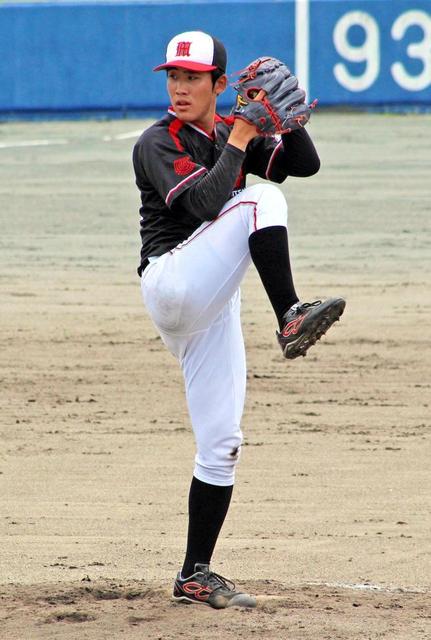 阪神６位 三菱自動車岡崎 富田蓮投手 目標は 先発ローテ入り 日本代表遠征中に吉報 阪神タイガース デイリースポーツ Online