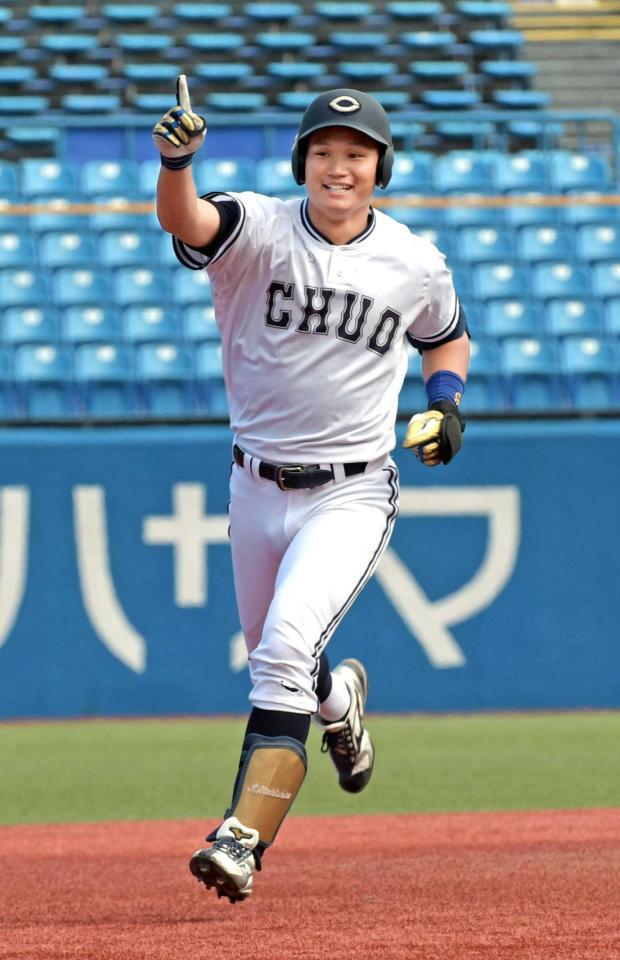 阪神 外れ１位に中大・森下が急浮上 岡田監督「社会人、大学生で右打者