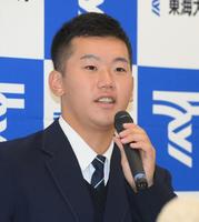 　関西への思いを語る東海大札幌・門別啓人（撮影・堀内翔）