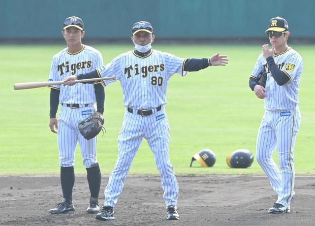 阪神・中野が岡田監督のゲキに応える！「やらないといけない立場」来季３年目