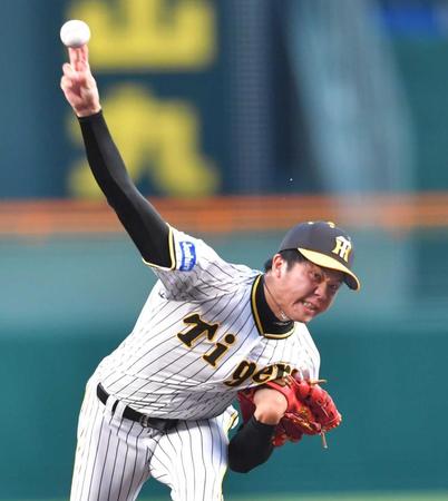 　投球フォームの安定を目指しＪＡＲＴＡトレーニングに取り組む才木